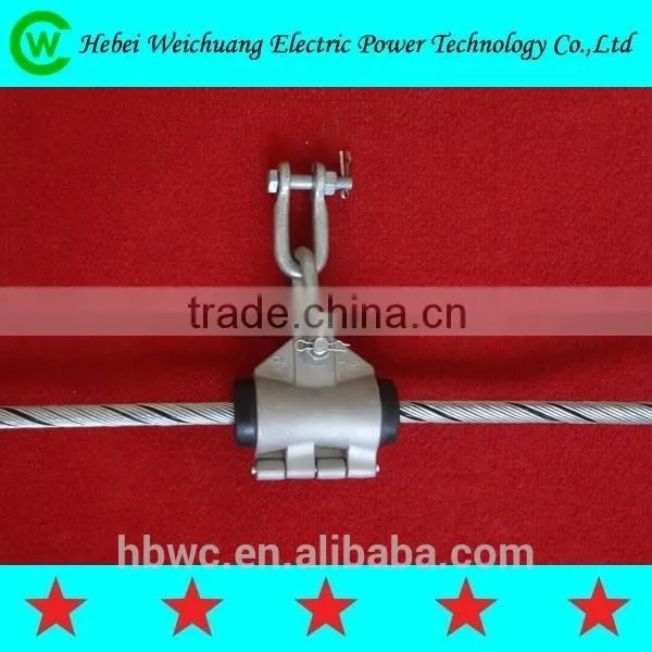 high quality preformed cable suspension clamp for electrical power line accessories