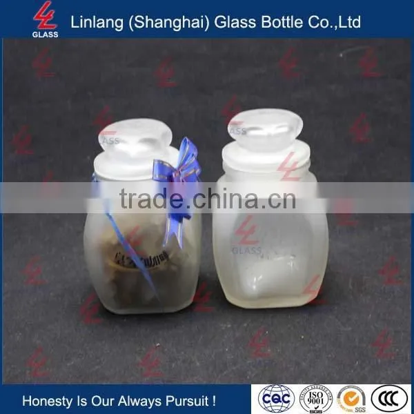 Top Grade Clear Empty Tea Storage Bottle