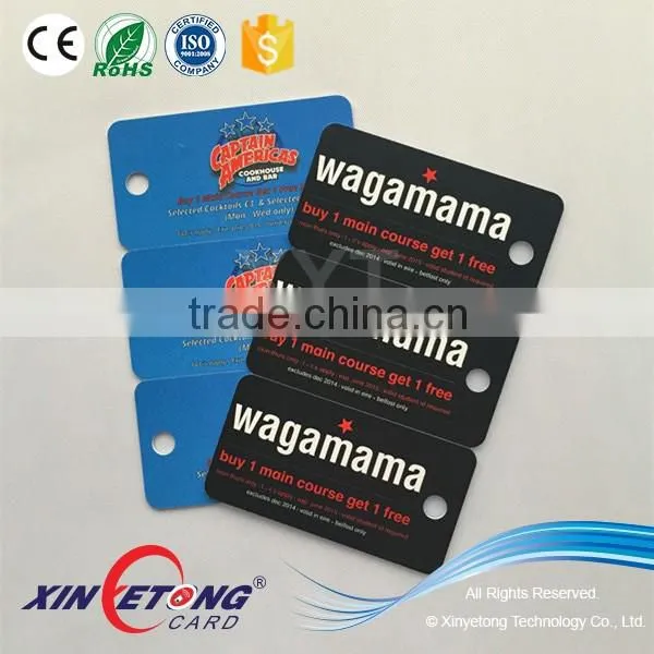 125Khz 13.56Mhz RFID Mini Plastic Card /RFID Combo Card