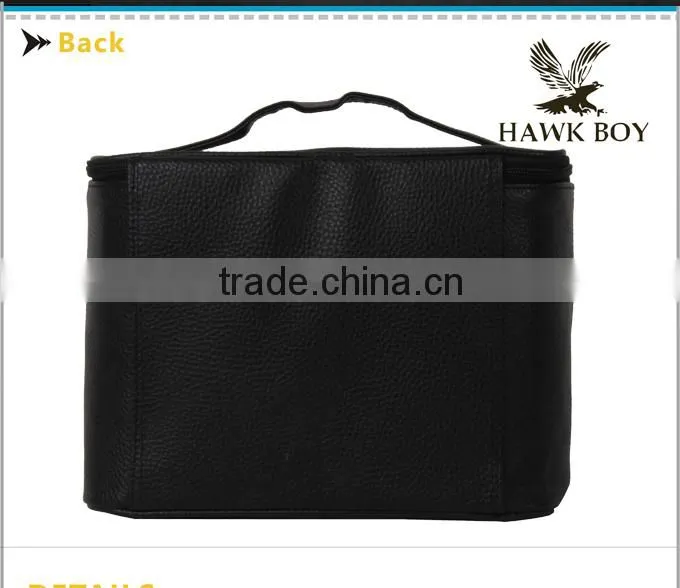 PU leather cooler bag