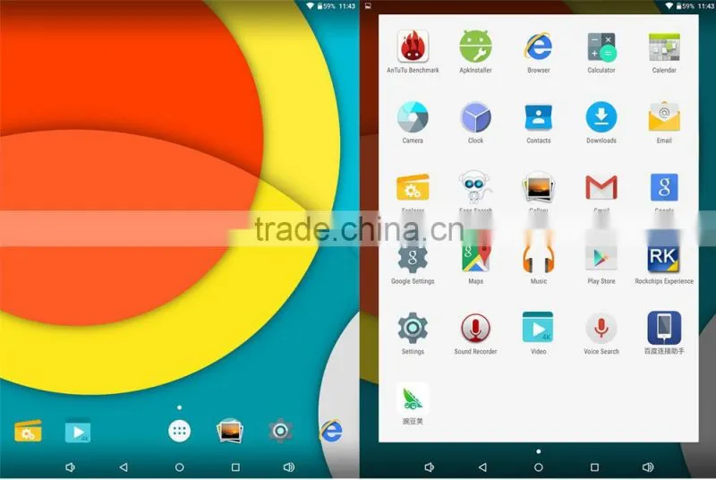 OT 9.7 inch 2048*1536 Tritina JG9751 Android 5.1 Tablet PC RK3288 Quad Core 2GB RAM 16GB ROM 2MP+5MP Camera OTG 8000mAh