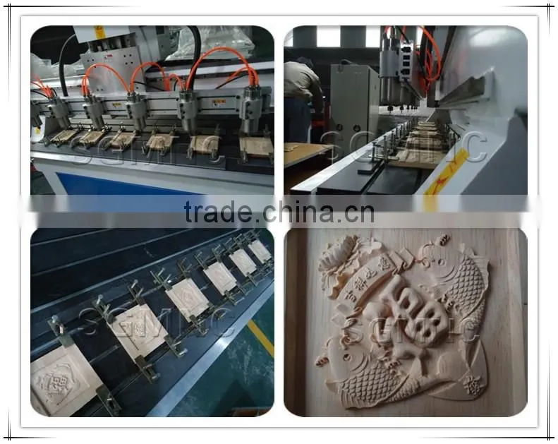 Multi-head router bit for cnc