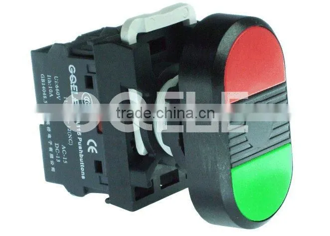 LA115 Dual type push button switch