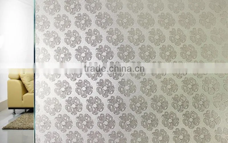 0.9*20/25M/roll Static Cling window films Silver Insulation Window Stickers