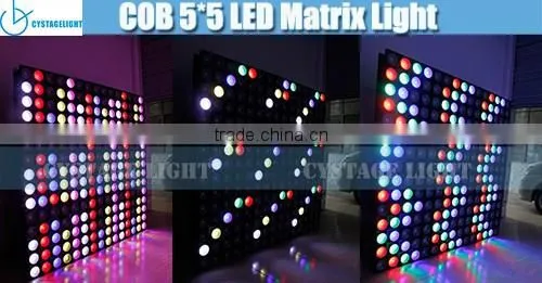 25x30W RGB 3 IN 1LED Matrix Light
