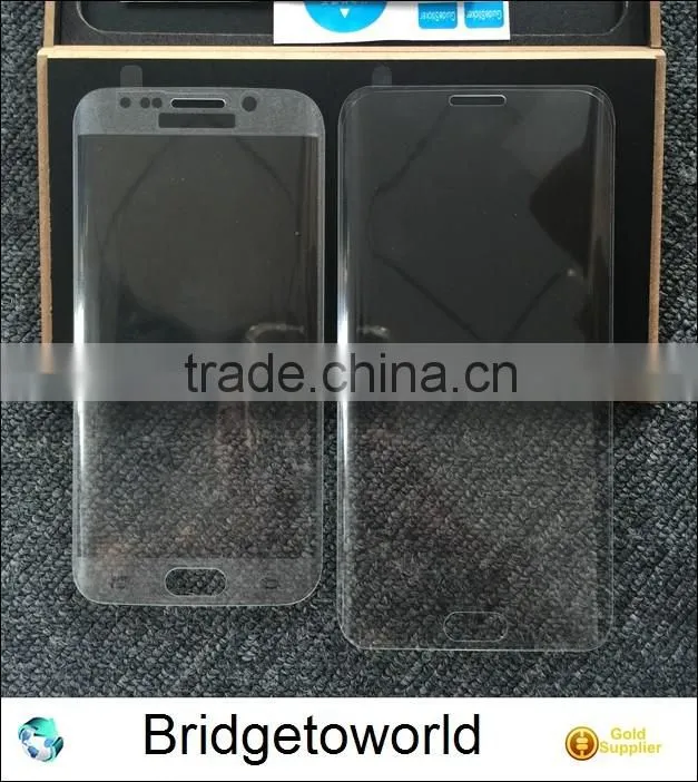 Full Coverage Premium Screen Protective Tempered Glass for Samsung Galaxy S6 edge G9250 Screen Protector