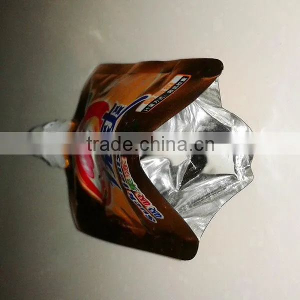 Hot sale stand up spout pouch bag for fruit jelly