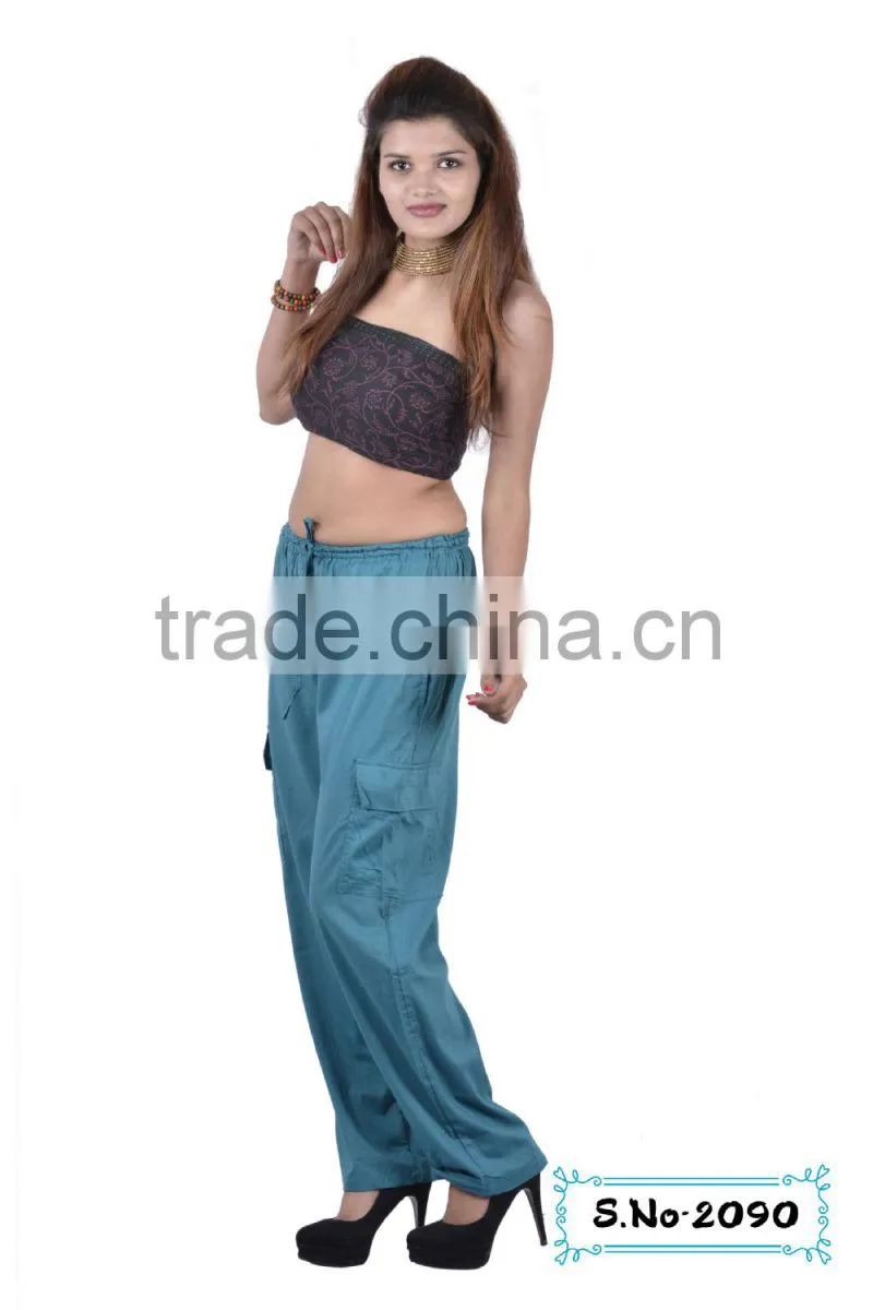 2090 Cotton Pants Trouser Garments Cotton Baba Cool Robe Mini Dress Vetement Ropa Inde Cotton Printed trousers