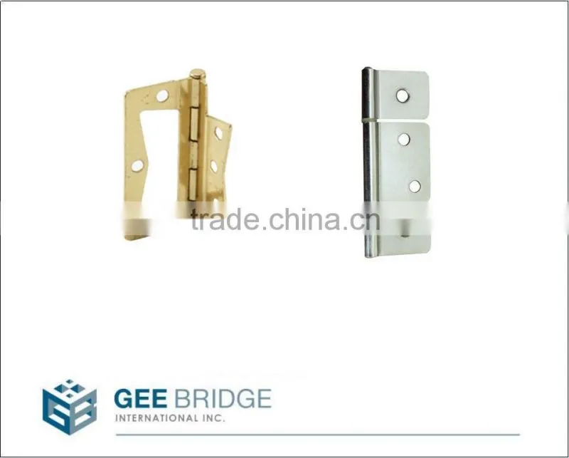 0203119 Steel Plain Ball Bearing Door Half Surface Hinge