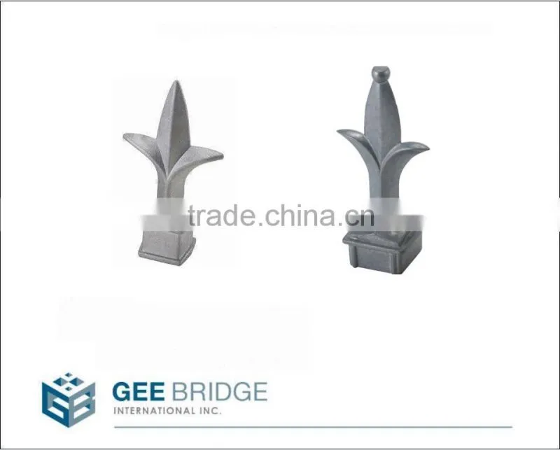 0791017 Aluminum Die Cast Fence Gate Quad Finial Top