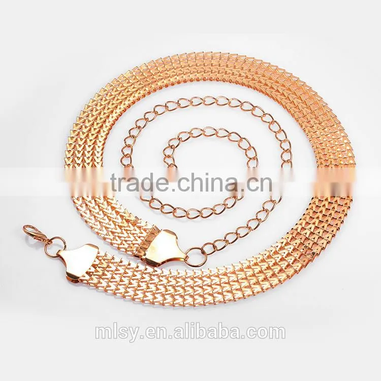 Fancy exclusive gold chains manufacture Brightness F1-80134