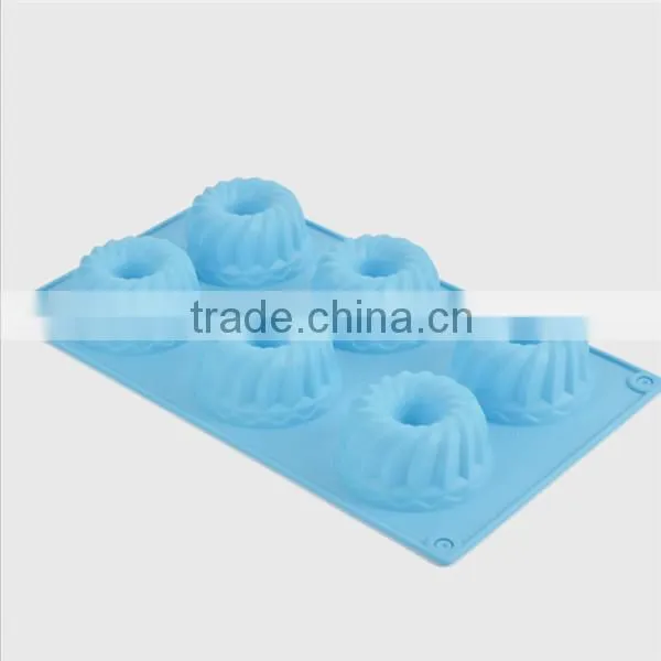 Stylish food grade cake silicone mold