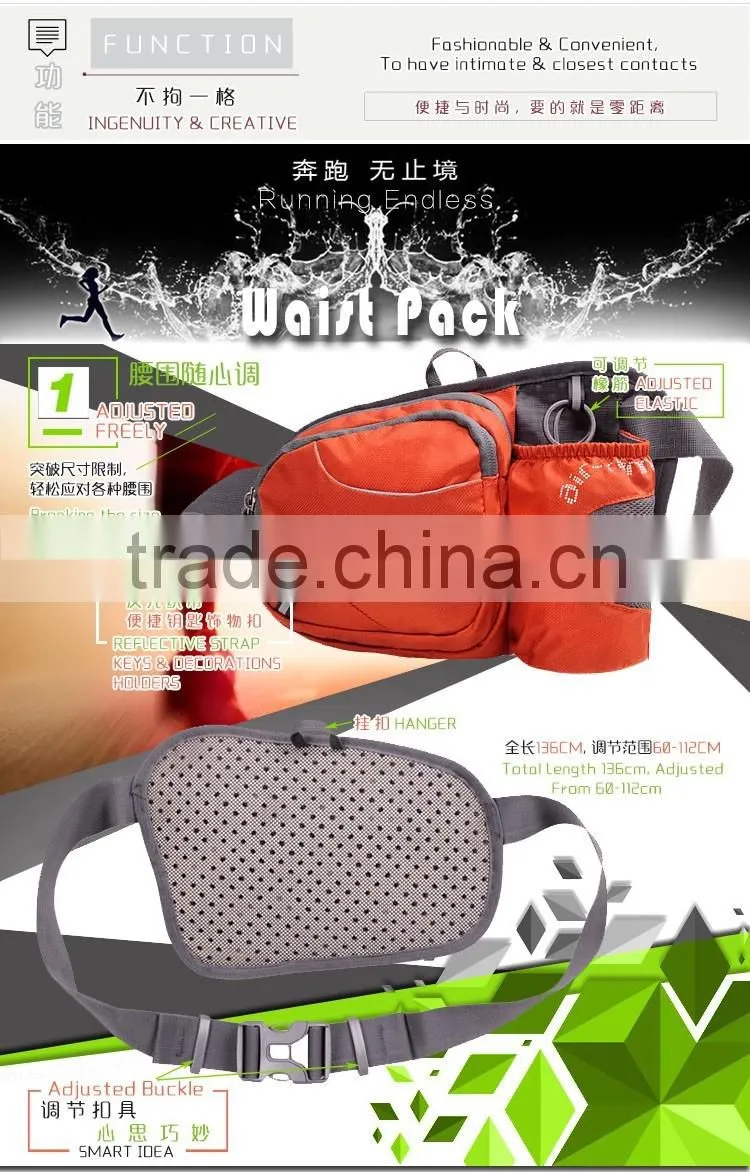Waterproof Water Bottle Holder Sport Waist Bag