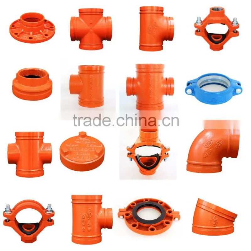 ISO9001approved Connection and Elbow Type Grooved Elbow