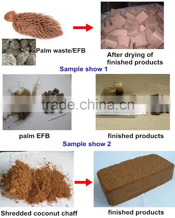 Coir fiber rotary dryers supplier and coconut shell charcoal machine
