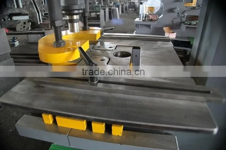 Q35Y-16 Hydraulic Iron Worker,plate sheet punching and shearing machine