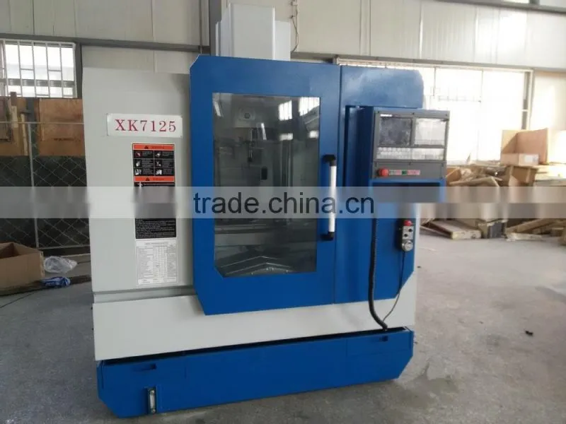 XK7125 CNC milling machine for metal