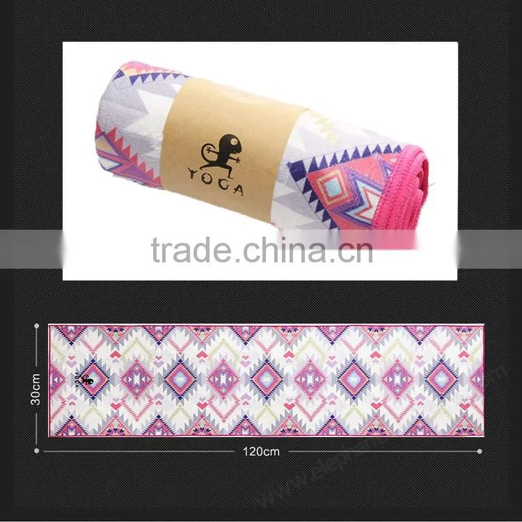 Comfortable soft High breathable printing sport towel in running