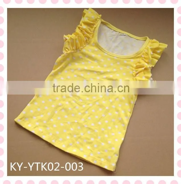 baby clothing manufacturer wholesale blank t shirts ruffle shirts toddler