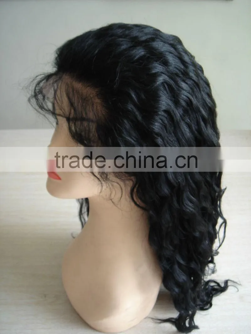 China Online Shopping Front Lace Human Hair Wig