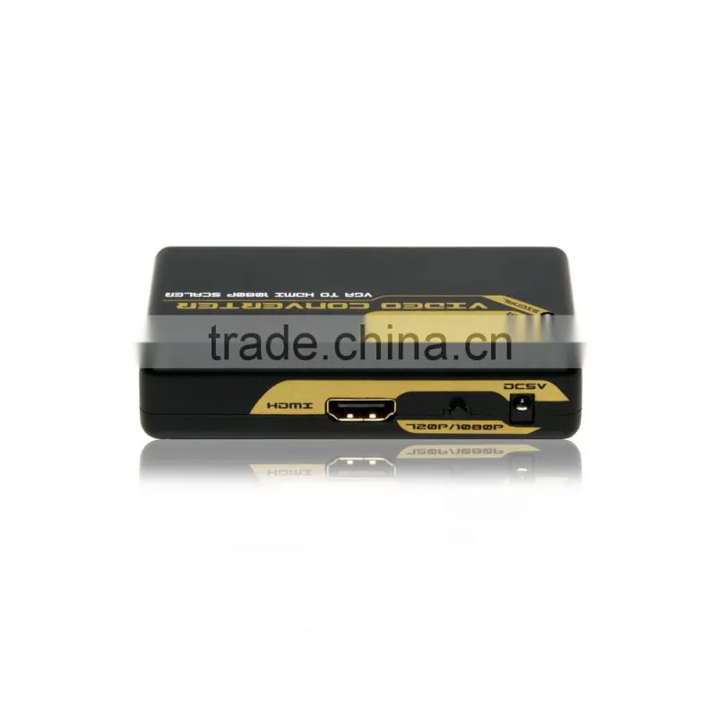 High-Performance Convert VGA+Audio Input to HDMI Output with Scaler Converter
