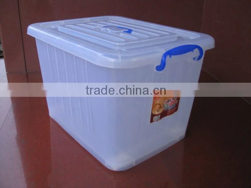 pp transparent storage box 60L
