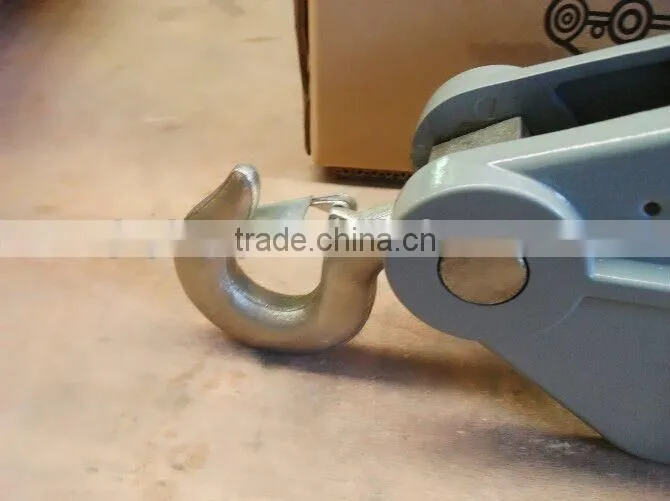 Portable 1.6 ton Aluminium alloy wire rope pulling hoist