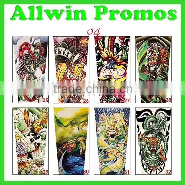 Tattoo Seamless Custom Logo Printed Fashion Arm Sleeves