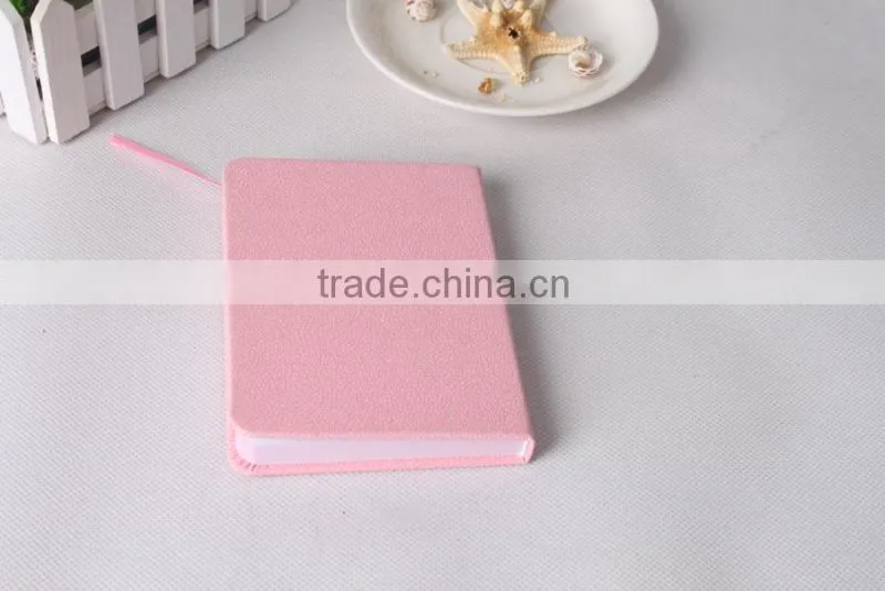 Customize small size leather notebooks cheap pocket notepads