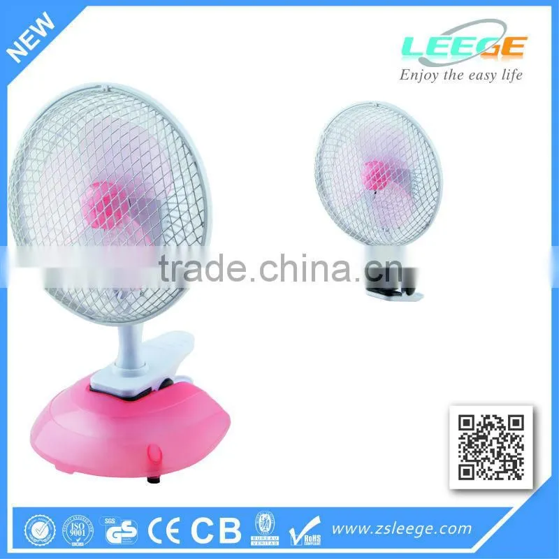 6 inch 13W high rpm clip desk ultra mini fan