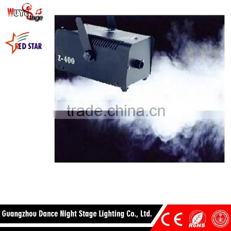 2016 Top selling products 400W 8minutes Circuitry control high quality water fog machine