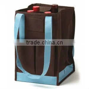 Promotional Blue Non-Woven wine Bag(2W-1951)