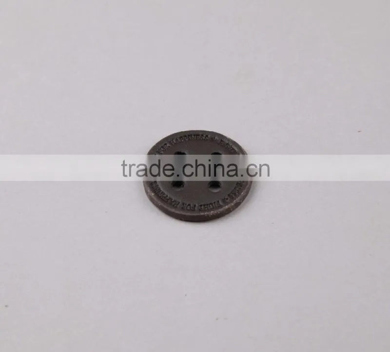 Wholesale Round Shape Brand Logo Hard Leather Patch
