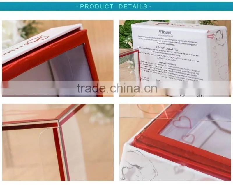 Design cake packaging box with clear lid