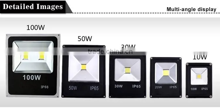 Mingshuai LED flood lights outdoor lighting IP65 waterproof TUV CE and RoHS approved