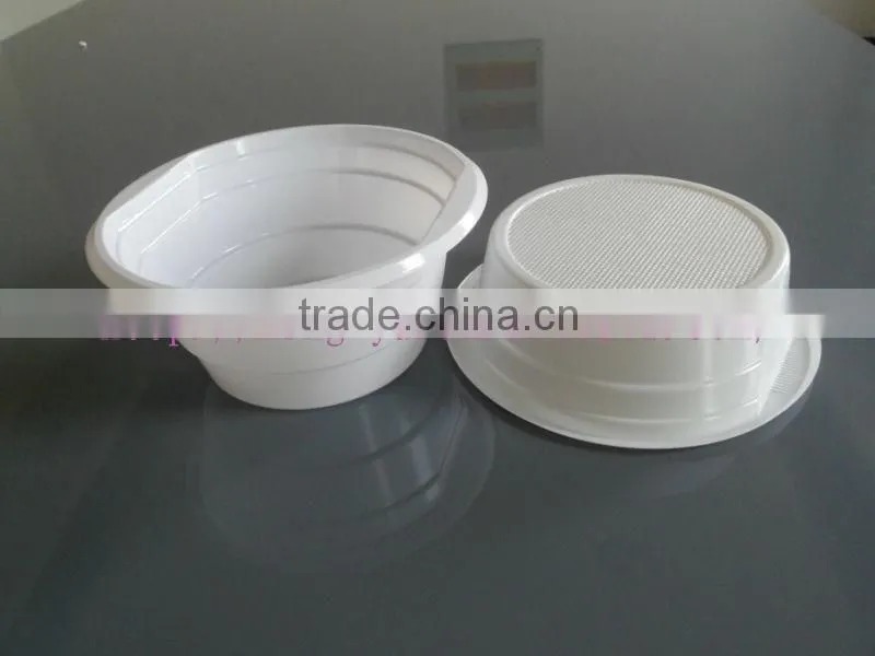 Disposable Plastic food container with lid