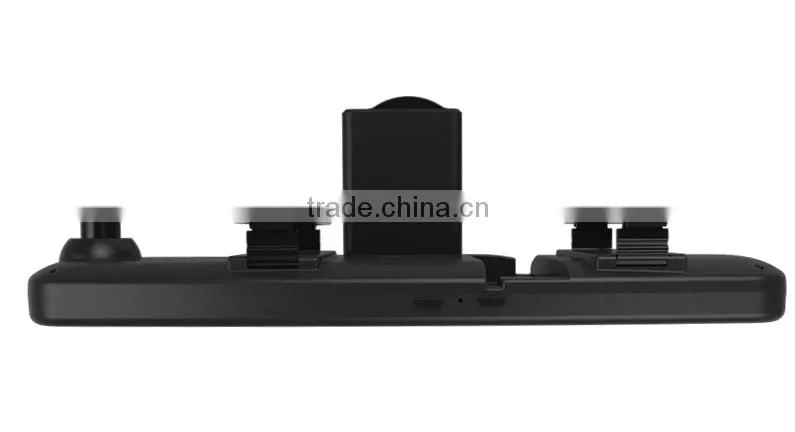 dual lens vehicle car camera dvr video recorder,rearview mirror 2.7 inch car dvr