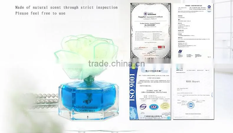 Hexagonal AP60ml Car fragrant Flower Fragrance diffuser