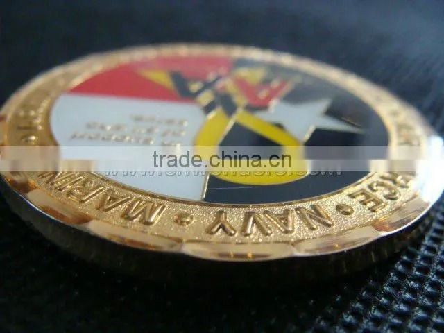 High quality customized brass medallion