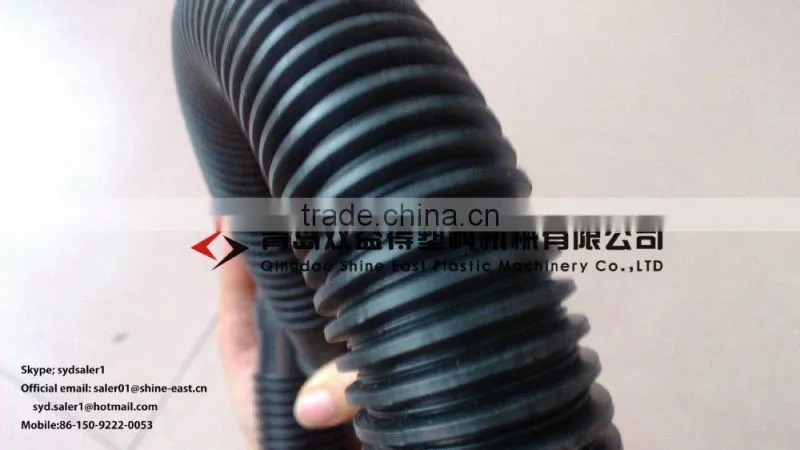 PVC Plastic drain pipe machine / washing machine plastic flexable hose machine / closestool pipe making machine