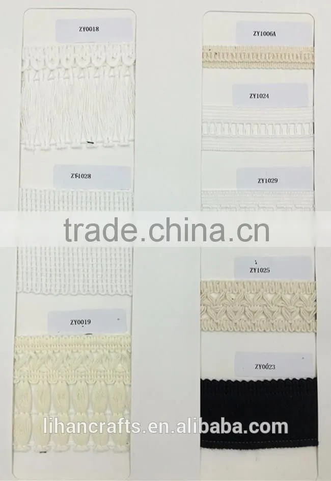 Wholesale High Quality H0789A Lace Ribbon,Crocheted Lace,100% Cotton Lace