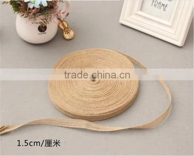 Factory Direct Sale High Quality Hemp Jute Webbing