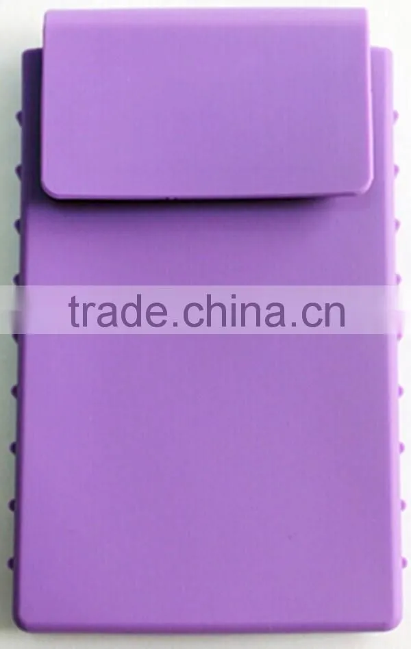 silicone business card holder
