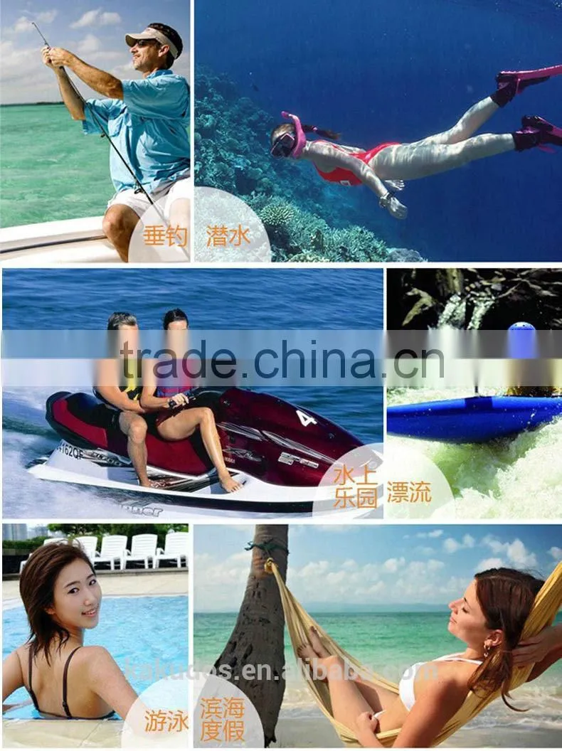 Factory Hot Sell Swim Diving PVC Phone ipx8 Waterproof Case
