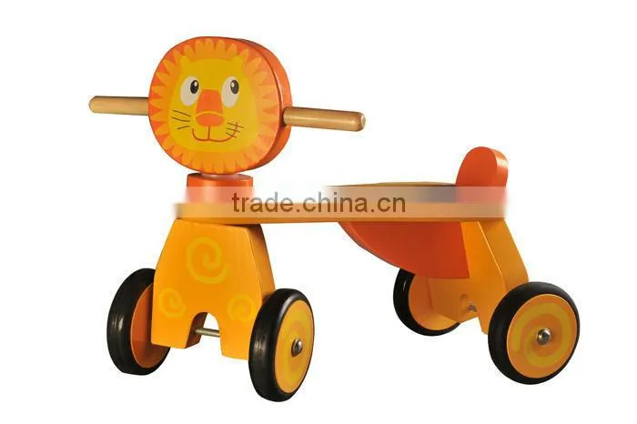 4 Wheel Wooden Bike