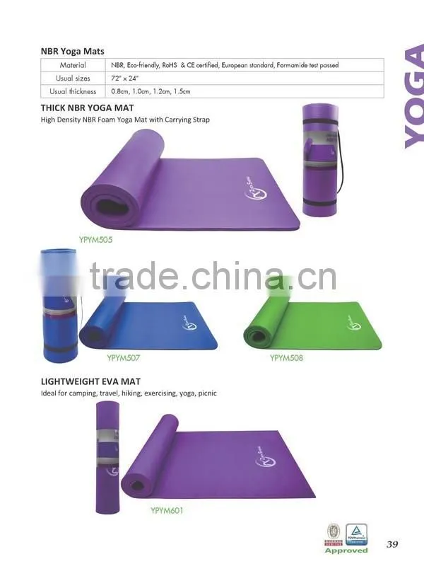 ZHENSHENG suede yoga mat