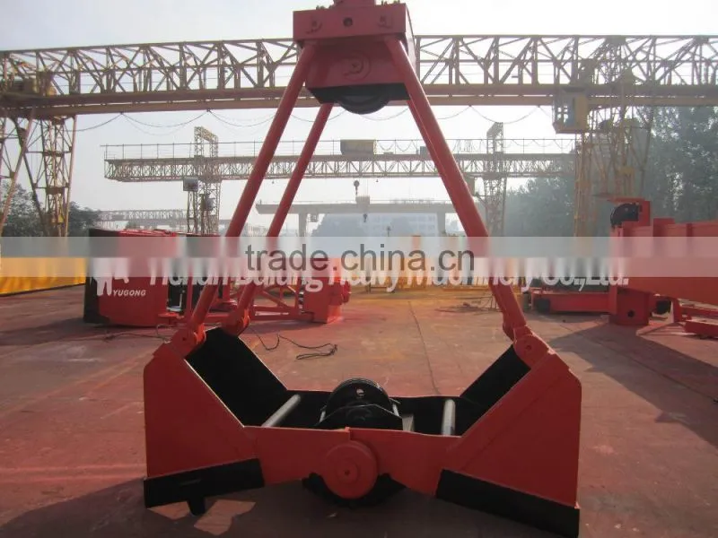 Electric Hydraulic and Mechanical Grab Bucket for Crane, 1~20t Crane Grab + +