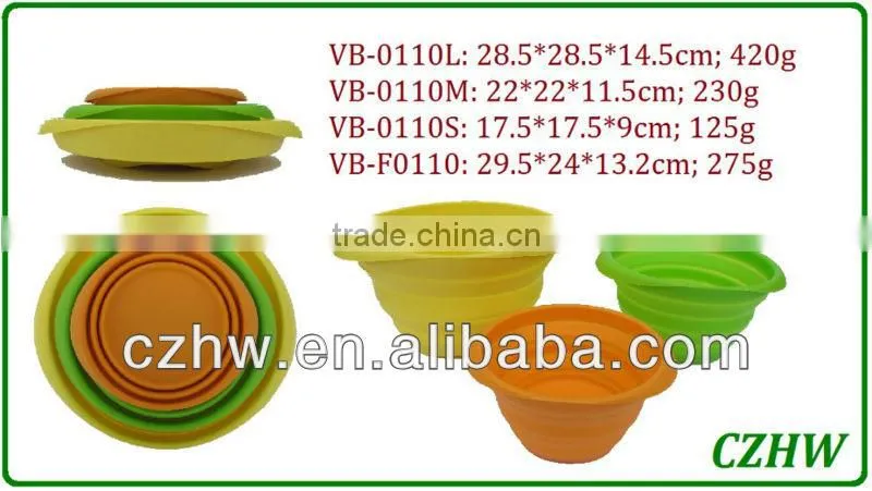 silicone foldable storage basket collapsible storage basket silicone basket