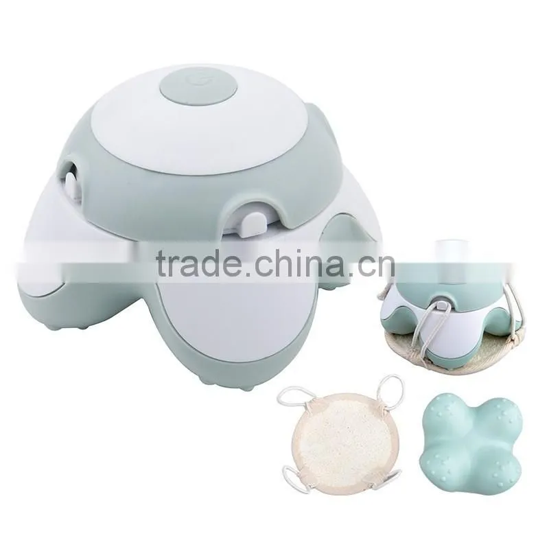 Newest And Top Quality 3 headssmall and compact mini body massage