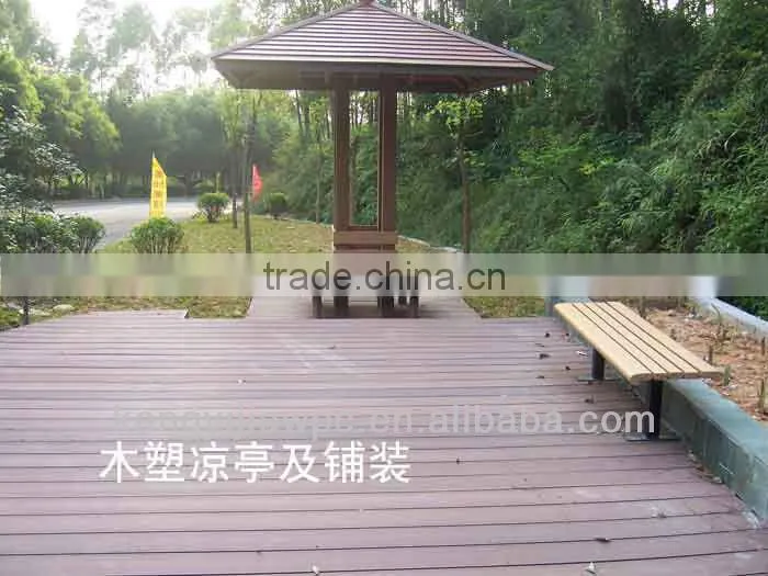wpc outdoor decking plastic wood flooring